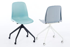 Das Drehgestell ist in schwarz und weiß erhältlich